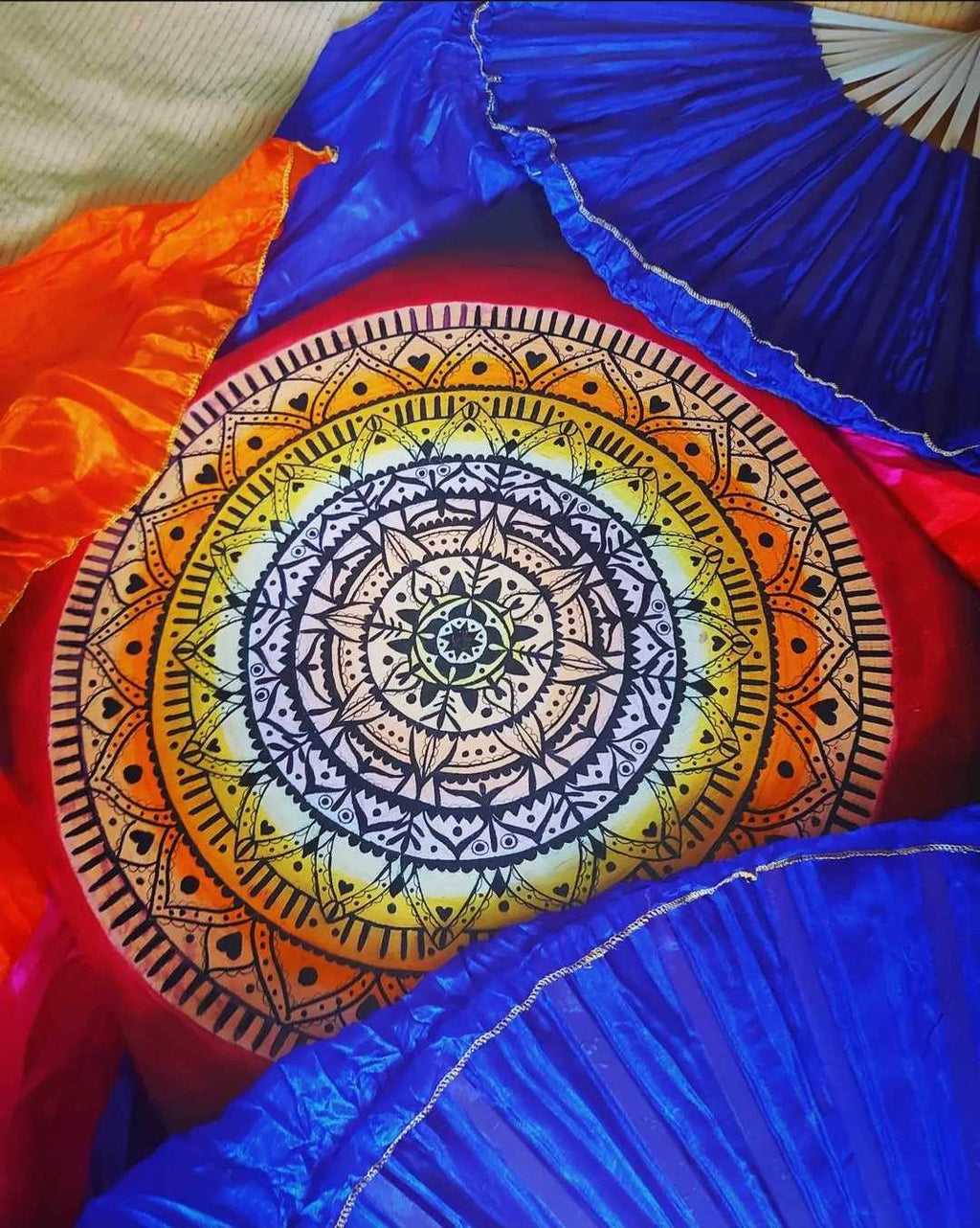Mandala Pomarańczowa